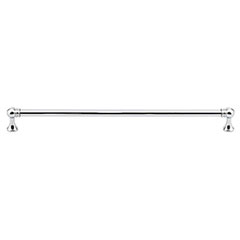 Top Knobs [TK807PC] Die Cast Zinc Cabinet Pull Handle - Kara Series - Oversized - Polished Chrome Finish - 12" C/C - 12 11/16" L