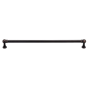 Top Knobs [TK807TB] Die Cast Zinc Cabinet Pull Handle - Kara Series - Oversized - Tuscan Bronze Finish - 12" C/C - 12 11/16" L