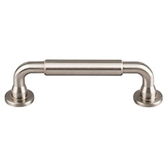 Top Knobs [TK822BSN] Die Cast Zinc Cabinet Pull Handle - Lily Series - Standard Size - Brushed Satin Nickel Finish - 3 3/4&quot; C/C - 4 11/16&quot; L