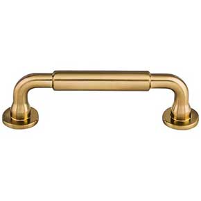Top Knobs [TK822HB] Die Cast Zinc Cabinet Pull Handle - Lily Series - Standard Size - Honey Bronze Finish - 3 3/4" C/C - 4 11/16" L