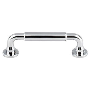 Top Knobs [TK822PC] Die Cast Zinc Cabinet Pull Handle - Lily Series - Standard Size - Polished Chrome Finish - 3 3/4" C/C - 4 11/16" L