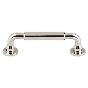 Top Knobs [TK822PN] Die Cast Zinc Cabinet Pull Handle - Lily Series - Standard Size - Polished Nickel Finish - 3 3/4" C/C - 4 11/16" L