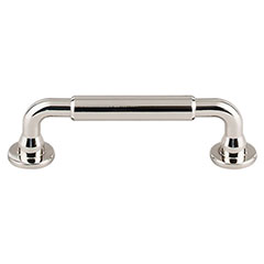 Top Knobs [TK822PN] Die Cast Zinc Cabinet Pull Handle - Lily Series - Standard Size - Polished Nickel Finish - 3 3/4&quot; C/C - 4 11/16&quot; L
