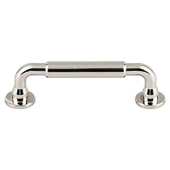 Top Knobs [TK822PN] Die Cast Zinc Cabinet Pull Handle - Lily Series - Standard Size - Polished Nickel Finish - 3 3/4" C/C - 4 11/16" L