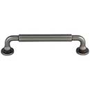 Top Knobs [TK823AG] Die Cast Zinc Cabinet Pull Handle - Lily Series - Oversized - Ash Gray Finish - 5 1/16&quot; C/C - 5 15/16&quot; L