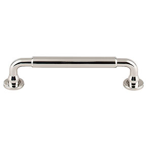 Top Knobs [TK823PN] Die Cast Zinc Cabinet Pull Handle - Lily Series - Oversized - Polished Nickel Finish - 5 1/16" C/C - 5 15/16" L