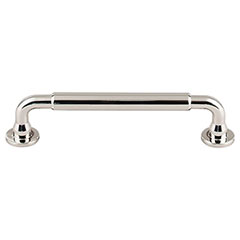 Top Knobs [TK823PN] Die Cast Zinc Cabinet Pull Handle - Lily Series - Oversized - Polished Nickel Finish - 5 1/16" C/C - 5 15/16" L