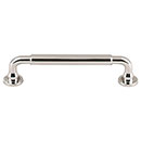 Top Knobs [TK823PN] Die Cast Zinc Cabinet Pull Handle - Lily Series - Oversized - Polished Nickel Finish - 5 1/16&quot; C/C - 5 15/16&quot; L