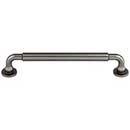 Top Knobs [TK824AG] Die Cast Zinc Cabinet Pull Handle - Lily Series - Oversized - Ash Gray Finish - 6 5/16" C/C - 7 3/16" L
