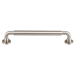 Top Knobs [TK824BSN] Die Cast Zinc Cabinet Pull Handle - Lily Series - Oversized - Brushed Satin Nickel Finish - 6 5/16" C/C - 7 3/16" L