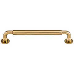 Top Knobs [TK824HB] Die Cast Zinc Cabinet Pull Handle - Lily Series - Oversized - Honey Bronze Finish - 6 5/16" C/C - 7 3/16" L