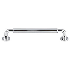 Top Knobs [TK824PC] Die Cast Zinc Cabinet Pull Handle - Lily Series - Oversized - Polished Chrome Finish - 6 5/16" C/C - 7 3/16" L