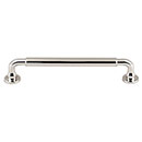 Top Knobs [TK824PN] Die Cast Zinc Cabinet Pull Handle - Lily Series - Oversized - Polished Nickel Finish - 6 5/16" C/C - 7 3/16" L