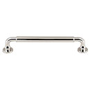 Top Knobs [TK824PN] Die Cast Zinc Cabinet Pull Handle - Lily Series - Oversized - Polished Nickel Finish - 6 5/16&quot; C/C - 7 3/16&quot; L