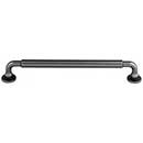 Top Knobs [TK825AG] Die Cast Zinc Cabinet Pull Handle - Lily Series - Oversized - Ash Gray Finish - 7 9/16" C/C - 8 7/16" L