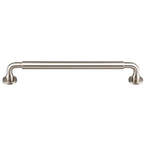 Top Knobs [TK825BSN] Die Cast Zinc Cabinet Pull Handle - Lily Series - Oversized - Brushed Satin Nickel Finish - 7 9/16" C/C - 8 7/16" L 
