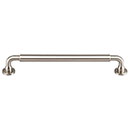 Top Knobs [TK825BSN] Die Cast Zinc Cabinet Pull Handle - Lily Series - Oversized - Brushed Satin Nickel Finish - 7 9/16" C/C - 8 7/16" L