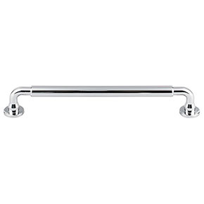 Top Knobs [TK825PC] Die Cast Zinc Cabinet Pull Handle - Lily Series - Oversized - Polished Chrome Finish - 7 9/16" C/C - 8 7/16" L