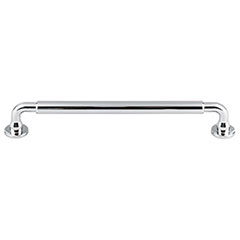 Top Knobs [TK825PC] Die Cast Zinc Cabinet Pull Handle - Lily Series - Oversized - Polished Chrome Finish - 7 9/16" C/C - 8 7/16" L