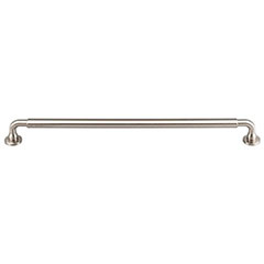 Top Knobs [TK827BSN] Die Cast Zinc Cabinet Pull Handle - Lily Series - Oversized - Brushed Satin Nickel Finish - 12" C/C - 12 7/8" L