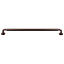 Top Knobs [TK827ORB] Die Cast Zinc Cabinet Pull Handle - Lily Series - Oversized - Oil Rubbed Bronze Finish - 12" C/C - 12 7/8" L