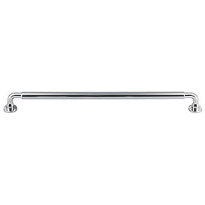 Top Knobs [TK827PC] Die Cast Zinc Cabinet Pull Handle - Lily Series - Oversized - Polished Chrome Finish - 12" C/C - 12 7/8" L