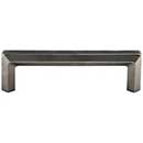 Top Knobs [TK793AG] Die Cast Zinc Cabinet Pull Handle - Lydia Series - Standard Size - Ash Gray Finish - 3 3/4" C/C - 4 3/16" L