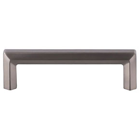 Top Knobs [TK793BSN] Die Cast Zinc Cabinet Pull Handle - Lydia Series - Standard Size - Brushed Satin Nickel Finish - 3 3/4" C/C - 4 3/16" L
