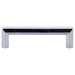 Top Knobs [TK793PC] Die Cast Zinc Cabinet Pull Handle - Lydia Series - Standard Size - Polished Chrome Finish - 3 3/4" C/C - 4 3/16" L