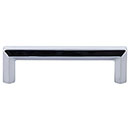 Top Knobs [TK793PC] Die Cast Zinc Cabinet Pull Handle - Lydia Series - Standard Size - Polished Chrome Finish - 3 3/4" C/C - 4 3/16" L