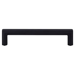 Top Knobs [TK794BLK] Die Cast Zinc Cabinet Pull Handle - Lydia Series - Oversized - Flat Black Finish - 5 1/16" C/C - 5 7/16" L