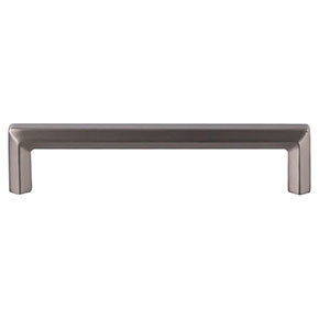 Top Knobs [TK794BSN] Die Cast Zinc Cabinet Pull Handle - Lydia Series - Oversized - Brushed Satin Nickel Finish - 5 1/16" C/C -5 7/16" L