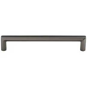 Top Knobs [TK795AG] Die Cast Zinc Cabinet Pull Handle - Lydia Series - Oversized - Ash Gray Finish - 6 5/16" C/C - 6 11/16" L