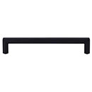 Top Knobs [TK795BLK] Die Cast Zinc Cabinet Pull Handle - Lydia Series - Oversized - Flat Black Finish - 6 5/16&quot; C/C - 6 11/16&quot; L