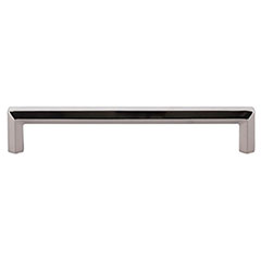 Top Knobs [TK795PN] Die Cast Zinc Cabinet Pull Handle - Lydia Series - Oversized - Polished Nickel Finish - 6 5/16&quot; C/C - 6 11/16&quot; L