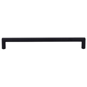 Top Knobs [TK796BLK] Die Cast Zinc Cabinet Pull Handle - Lydia Series - Oversized - Flat Black Finish - 9" C/C - 9 3/8" L