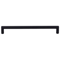 Top Knobs [TK796BLK] Die Cast Zinc Cabinet Pull Handle - Lydia Series - Oversized - Flat Black Finish - 9" C/C - 9 3/8" L