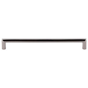 Top Knobs [TK796PN] Die Cast Zinc Cabinet Pull Handle - Lydia Series - Oversized - Polished Nickel Finish - 9" C/C - 9 3/8" L