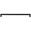 Top Knobs [TK797BLK] Die Cast Zinc Cabinet Pull Handle - Lydia Series - Oversized - Flat Black Finish - 12&quot; C/C - 12 7/16&quot; L