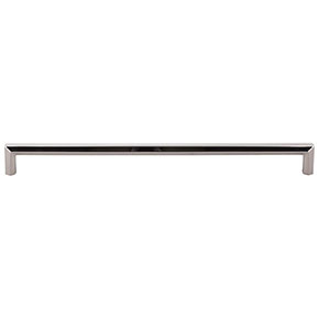 Top Knobs [TK797PN] Die Cast Zinc Cabinet Pull Handle - Lydia Series - Oversized - Polished Nickel Finish - 12" C/C - 12 7/16" L