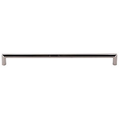 Top Knobs [TK797PN] Die Cast Zinc Cabinet Pull Handle - Lydia Series - Oversized - Polished Nickel Finish - 12&quot; C/C - 12 7/16&quot; L