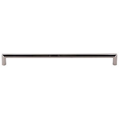 Top Knobs [TK797PN] Die Cast Zinc Cabinet Pull Handle - Lydia Series - Oversized - Polished Nickel Finish - 12" C/C - 12 7/16" L