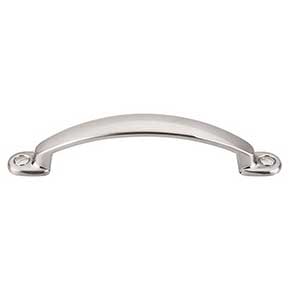 Top Knobs [M1294] Die Cast Zinc Cabinet Pull Handle - Arendal Series - Standard Size - Brushed Satin Nickel Finish - 3 3/4" C/C - 5" L