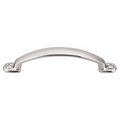 Top Knobs [M1294] Die Cast Zinc Cabinet Pull Handle - Arendal Series - Standard Size - Brushed Satin Nickel Finish - 3 3/4" C/C - 5" L