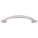 Top Knobs [M1328] Die Cast Zinc Cabinet Pull Handle - Arendal Series - Oversized - Brushed Satin Nickel Finish - 5 1/16&quot; C/C - 6 3/4&quot; L