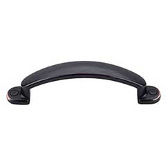 Top Knobs [M1690] Die Cast Zinc Cabinet Pull Handle - Arendal Series - Standard Size - Tuscan Bronze Finish - 3&quot; C/C - 4&quot; L