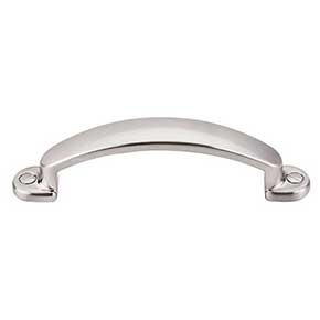 Top Knobs [M1692] Die Cast Zinc Cabinet Pull Handle - Arendal Series - Standard Size - Brushed Satin Nickel Finish - 3" C/C - 4" L