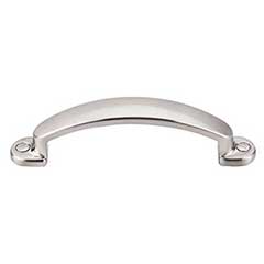 Top Knobs [M1692] Die Cast Zinc Cabinet Pull Handle - Arendal Series - Standard Size - Brushed Satin Nickel Finish - 3&quot; C/C - 4&quot; L