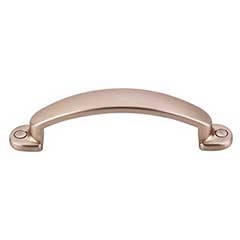 Top Knobs [M1695] Die Cast Zinc Cabinet Pull Handle - Arendal Series - Standard Size - Brushed Bronze Finish - 3&quot; C/C - 4&quot; L