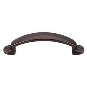 Top Knobs [M1697] Die Cast Zinc Cabinet Pull Handle - Arendal Series - Standard Size - Oil Rubbed Bronze Finish - 3" C/C - 4" L